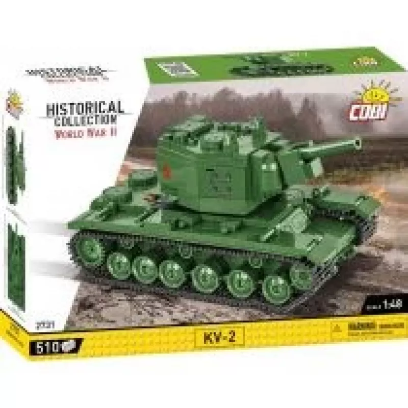 Statybinis rinkinys Cobi KV-2 Antrasis pasaulinis karas 510 vnt.