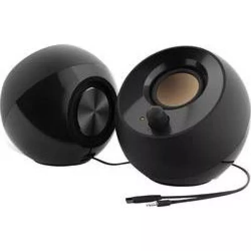 Creative Pebble 2.0 Staliniai stereogarsiakalbiai, juodi
