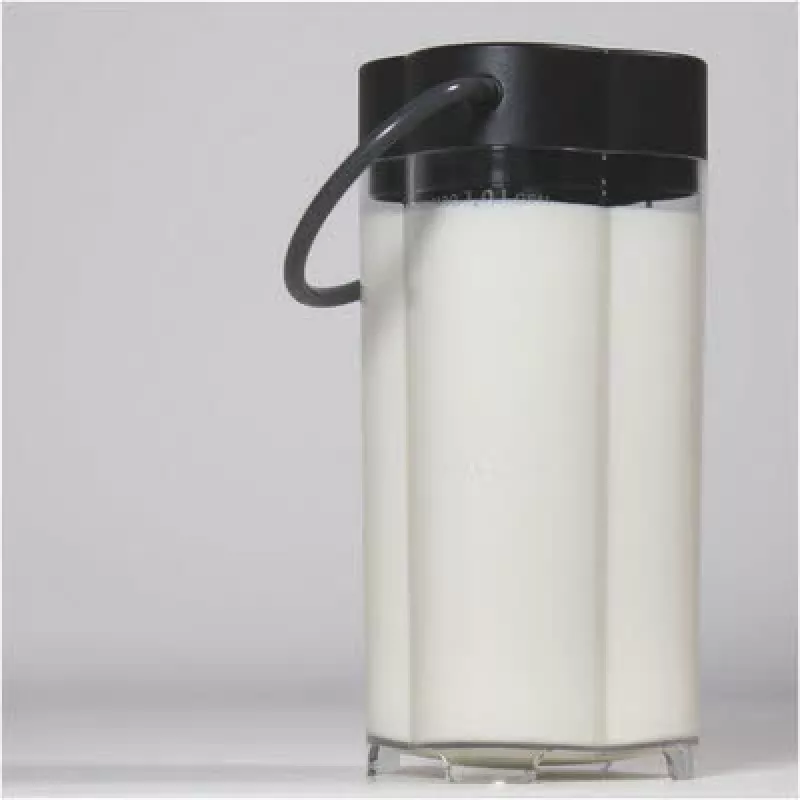 Transparent milk container 1000ml