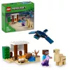 Lego Minecraft 21251 Steve'o dykumos ekspedicijos žaislų biomas komplektas