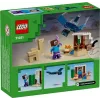 Lego Minecraft 21251 Steve'o dykumos ekspedicijos žaislų biomas komplektas