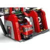 Konstruktorius LEGO City gaisrinė su sukiojamų kopėčių automobiliu 60414 — 843 detalės, 5 minifigūrėlės, 220×320×140 mm