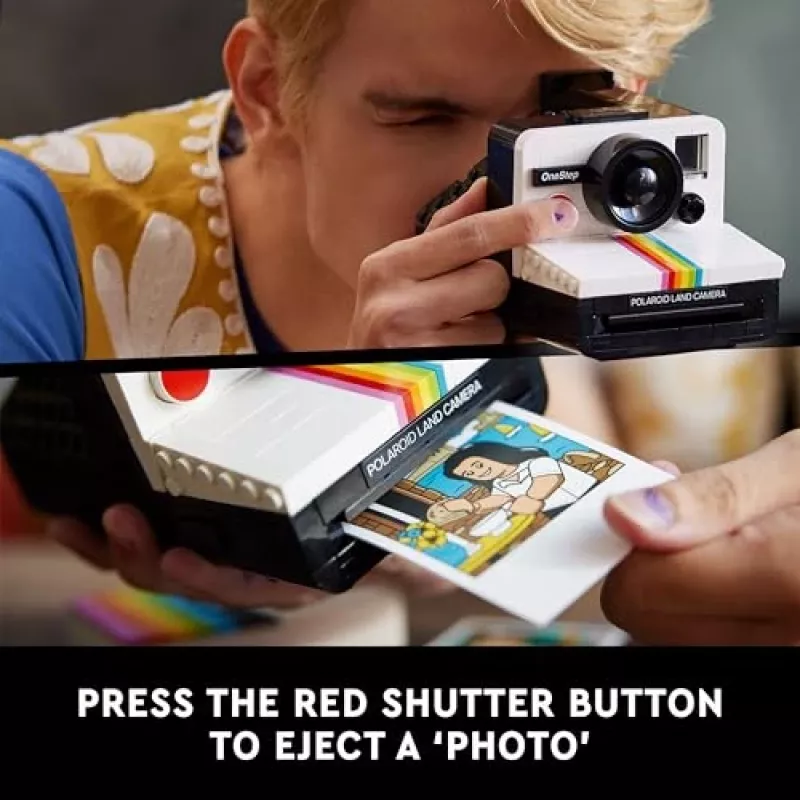 Lego Ideas 21345 Polaroid OneStep SX-70 fotoaparato rinkinys