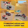 LEGO Creator 2-in-1 Flatbed Truck with Helicopter set 31146, keičiama konstrukcija vaikams