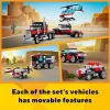 LEGO Creator 2-in-1 Flatbed Truck with Helicopter set 31146, keičiama konstrukcija vaikams