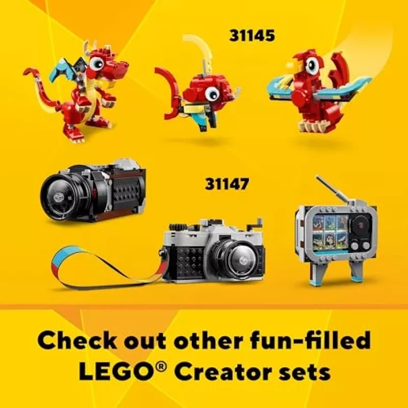 LEGO Creator 2-in-1 Flatbed Truck with Helicopter set 31146, keičiama konstrukcija vaikams