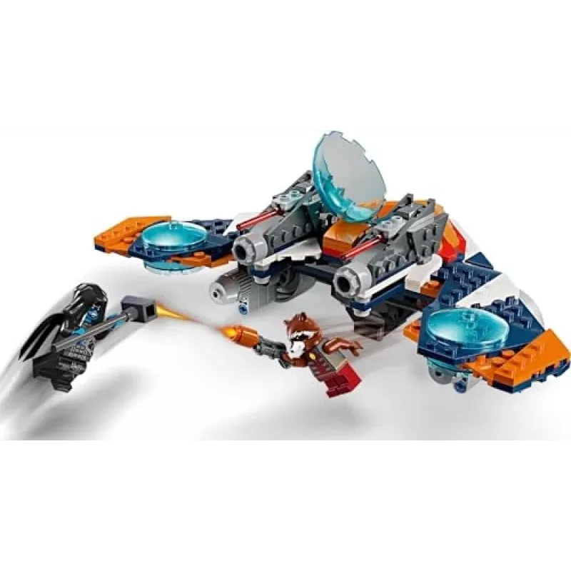 Konstruktorius LEGO Marvel Super Heroes Raketos Erdvėlaivis 76278 — Raketos ir Ronano rinkinys