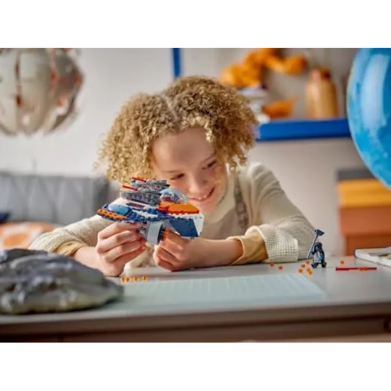 Konstruktorius LEGO Marvel Super Heroes Raketos Erdvėlaivis 76278 — Raketos ir Ronano rinkinys