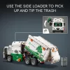 Konstruktorius LEGO Technic Mack LR elektrinis šiukšliavežis 42167 — 503 detalės, motorizuotas, dydis 230×80×90 mm
