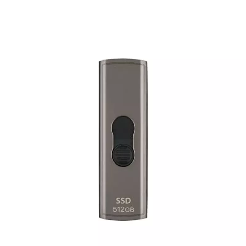 SSD diskas Transcend 512 GB USB Type-C ESD330C Ruda Pilka