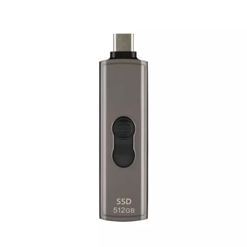 SSD diskas Transcend 512 GB USB Type-C ESD330C Ruda Pilka