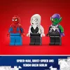 Lego Marvel 76279 Spider-Man lenktyninis automobilis ir Venom Green Goblin statomas rinkinys