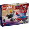 Lego Marvel 76279 Spider-Man lenktyninis automobilis ir Venom Green Goblin statomas rinkinys