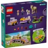 LEGO Friends Arklys ir Ponių Priekaba Gyvūnų Žaislų Rinkinys 42634