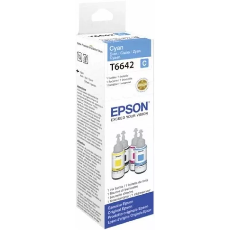 Rašalo kasetė Epson T6642 70ml žydra