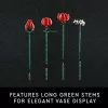 LEGO Icons Rožių puokštė – dirbtinių gėlių rinkinys suaugusiems, botaninė kolekcija, namų dekoro aksesuarai, Valentino dienos dovana moterims