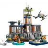 “LEGO City” policijos nuovados ir kalėjimo salos konstrukcinis žaislas 60419 — 980 dalių, 7 minifigūrėlės, 370×400×160 mm