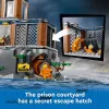 “LEGO City” policijos nuovados ir kalėjimo salos konstrukcinis žaislas 60419 — 980 dalių, 7 minifigūrėlės, 370×400×160 mm