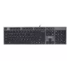 A4Tech KV-300H klaviatūra USB QWERTY juoda, pilka