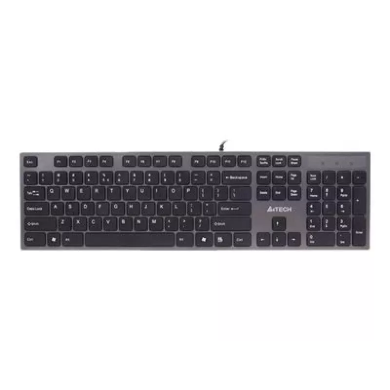 A4Tech KV-300H klaviatūra USB QWERTY juoda, pilka