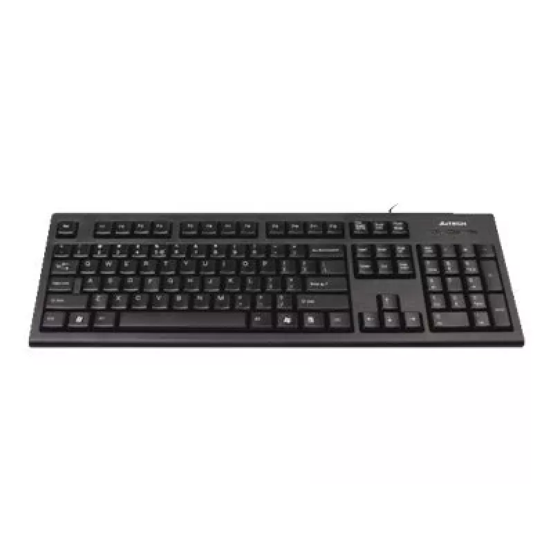 A4Tech KR-85 klaviatūra USB QWERTY US English Juoda