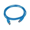 Gembird - USB kabelis - USB Typee a (M) Zu USB Typee B (M) - USB 3.0 - 1.8 M - Moulded - Mėlyna