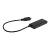 Adapter MHL(M)->HDMI(F)+USB Micro(BF)(5 PIN) 16cm
