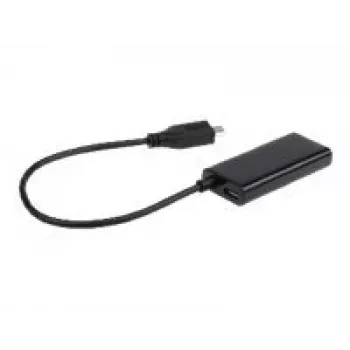 Adapter MHL(M)->HDMI(F)+USB Micro(BF)(5 PIN) 16cm
