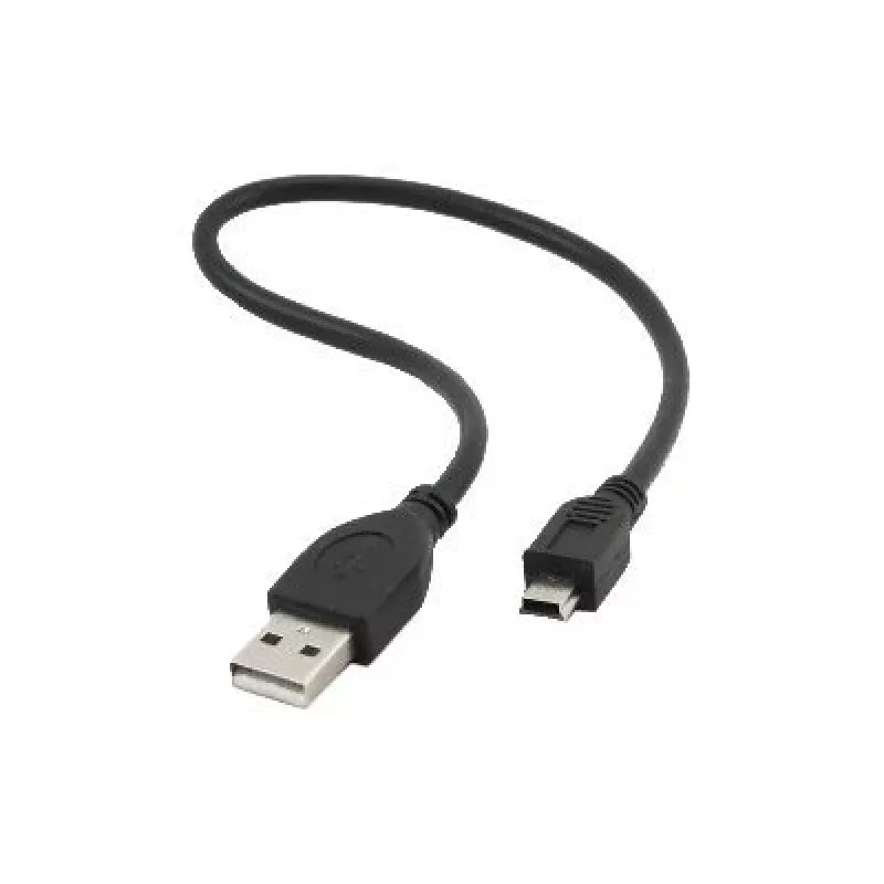 Gembird USB 2.0 A į Mini-USB M laidas 0,3 m pilkas