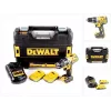 Belaidis gręžtuvas DeWalt DCD791D2-QW, 18V Li-Ion, 2×2Ah akumuliatoriai, be raktelio 13 mm griebtuvas, 70 Nm, 1,5 kg