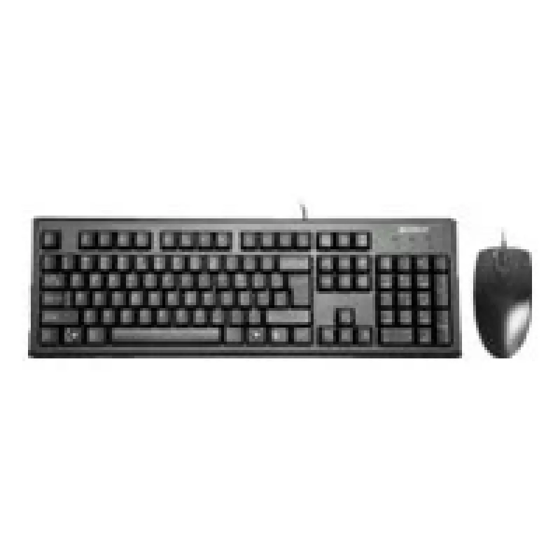 A4Tech Km-72620D - Klaviatūros ir pelės rinkinys - USB - US - Juoda