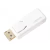 Lyties keitiklis LogiLink CV0100 DisplayPort į HDMI baltas