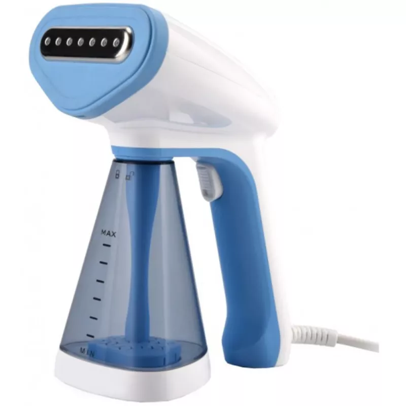 Rankinis drabužių garintuvas BLAUPUNKT VSI601 — 1600 W, 0,26 L bakelis, nerūdijančio plieno plokštė, 30 g/min garų srautas