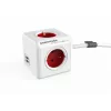 Allocacoc Extended USB 1,5M RED 2402 RD jungiamumo priedas raudonas