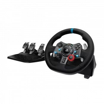 LOGITECH G29 Driving Force Racing Wheel, skirtas PlayStation5 ir PlayStation4 - JUODA - USB - PLUGCG - WWi-9006 - VAIRO PULTAS