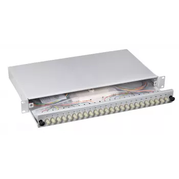 EFB Elektronik sandūros dėžutė ST 50/125u OM2, neišplečiama, 12 kiaulių uodegėlių / 12 jungčių (B70006.12)