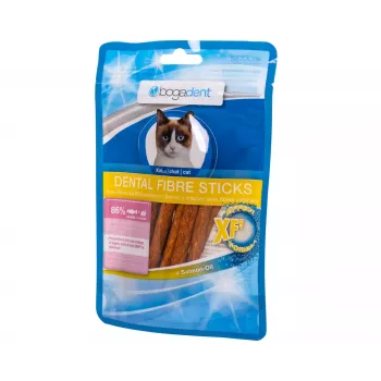 BOGAR Bogadent Dental fibre sticks Lašiša - kačių skanėstai - 50 g