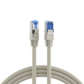 Tinklo kabelis EFB Elektronik K5525FGR.10 RJ-45 Cat6a 10 m Pilka