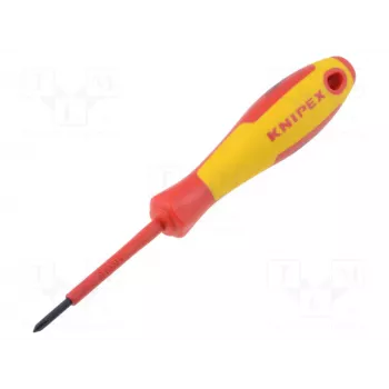 Knipex VDE Phillips atsuktuvas PH 0 geležtės ilgis: 60 mm DIN EN 60900 (98 24 00)