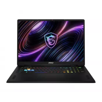 MSI Raider 18 HX A2WH-1088DE žaidimų nešiojamas kompiuteris, 18 colių Quad HD+ IPS 240Hz, Intel Core Ultra 9 275HX, 32GB DDR5, 1TB SSD, GeForce RTX 5070 Ti 12GB, Windows 11 Home, vokiška klaviatūra