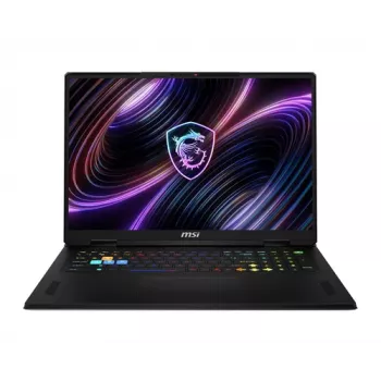 MSI Raider 18 HX A2WH-1088DE žaidimų nešiojamas kompiuteris, 18 colių Quad HD+ IPS 240Hz, Intel Core Ultra 9 275HX, 32GB DDR5, 1TB SSD, GeForce RTX 5070 Ti 12GB, Windows 11 Home, vokiška klaviatūra
