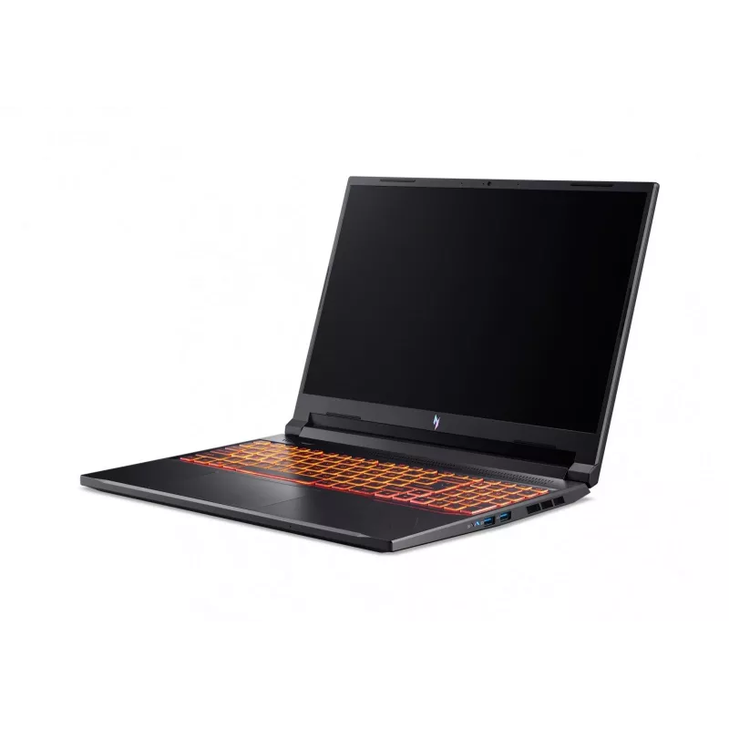 Acer Nitro V 16 AI ANV16-42 žaidimų nešiojamasis kompiuteris - 16 inch WUXGA IPS 165Hz, AMD Ryzen 5 8640HS, 16GB DDR5, 512GB PCIe SSD, NVIDIA GeForce RTX 3050 6GB, FreeDOS, Obsidian Black
