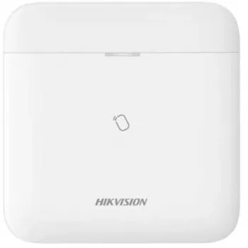 Hikvision AX PRO Hybrid Wireless Control Panel, 96 belaidžių zonų, 8 laidinių zonų, Wi-Fi, 868 MHz, 4G, baltas (DS-PWA96-M-WE)