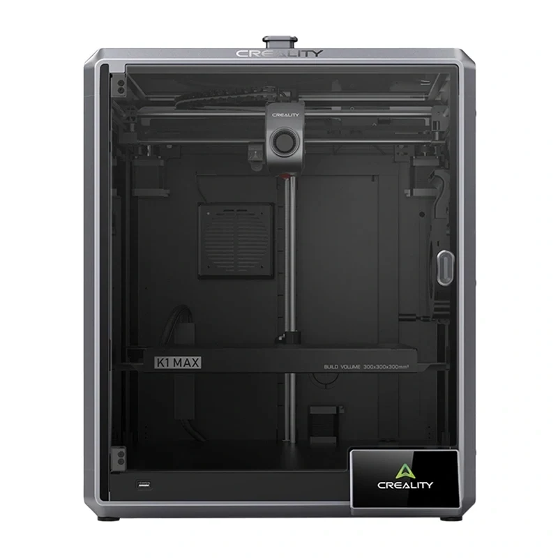 Creality K1 Max 2025 3D spausdintuvas - 300x300x300 mm didelės spartos 600 mm/s AI LiDAR