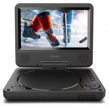 SENCOR SPV 2075 7 inch nešiojamas DVD grotuvas su USB/SD, 7 inch LCD ekranu