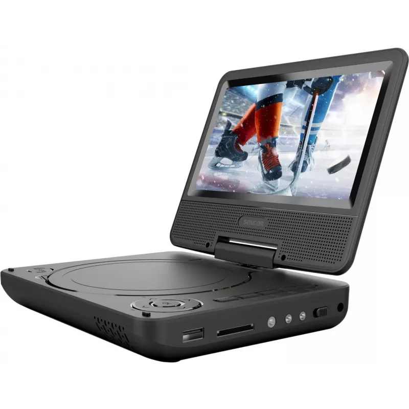 SENCOR SPV 2075 7 inch nešiojamas DVD grotuvas su USB/SD, 7 inch LCD ekranu