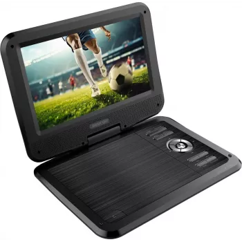 SENCOR SPV 2105 10.1 inch nešiojamas DVD grotuvas su USB/SD, pasukamu ekranu, automobiliniu adapteriu