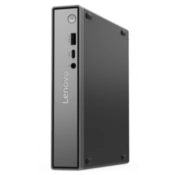 Lenovo ThinkCentre Neo 55q Tiny G6 Mini PC, AMD Ryzen 5, 16GB RAM, 512GB SSD, Windows 11 Pro, Juoda