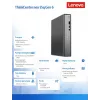 Lenovo ThinkCentre Neo 55q Tiny G6 Mini PC, AMD Ryzen 5, 16GB RAM, 512GB SSD, Windows 11 Pro, Juoda