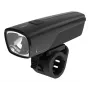 ANSMANN 1600-0524 LED priekinis dviračio žibintas, 500 liumenų, 50 liuksų, 2600 mAh, 2 W, juodas